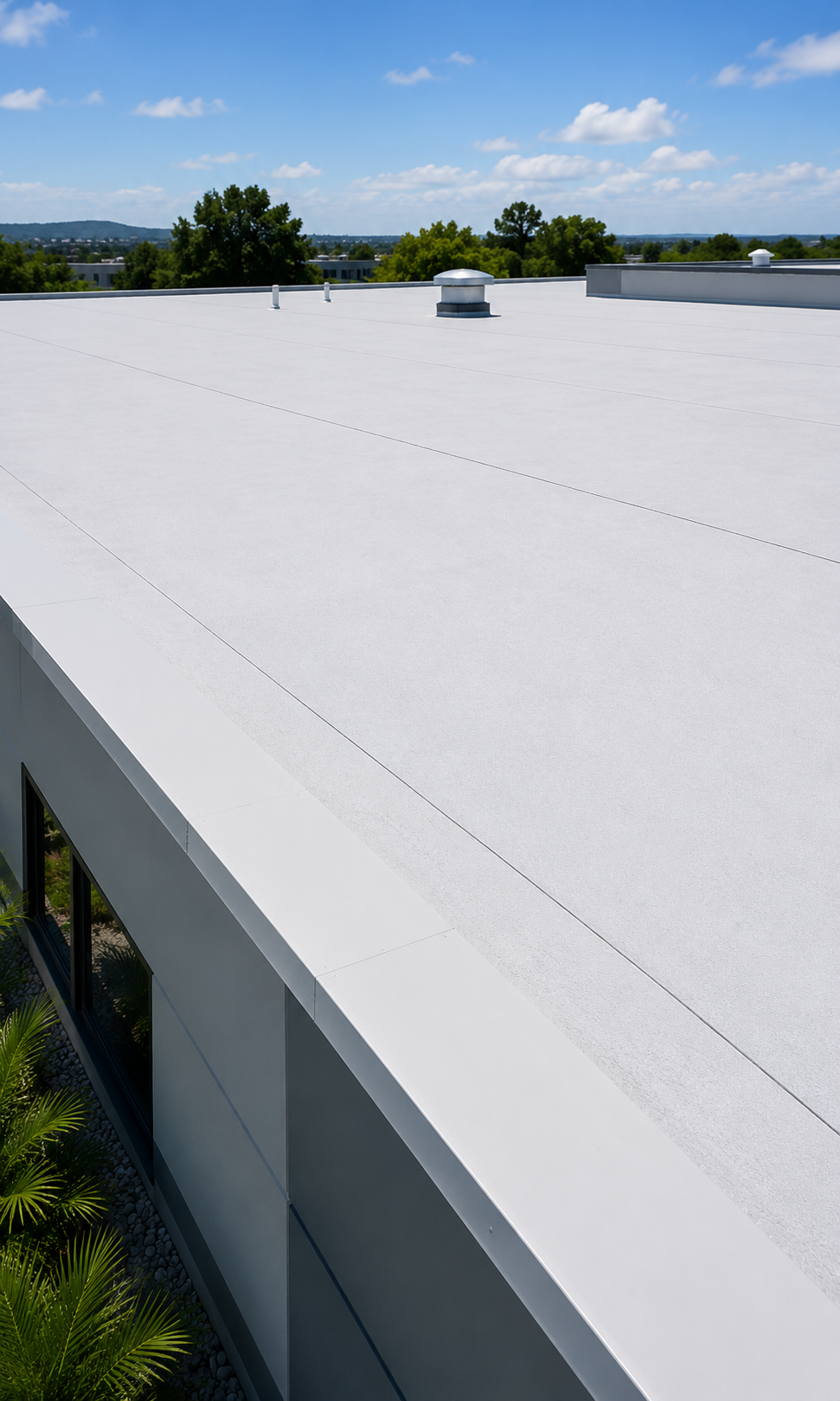 Commercial roofing systems