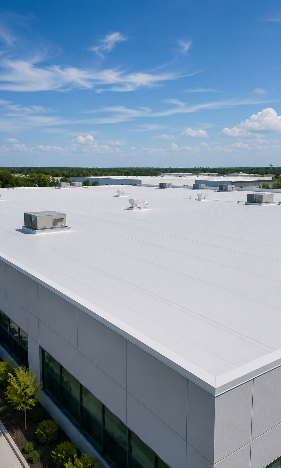 Low-slope roofing
