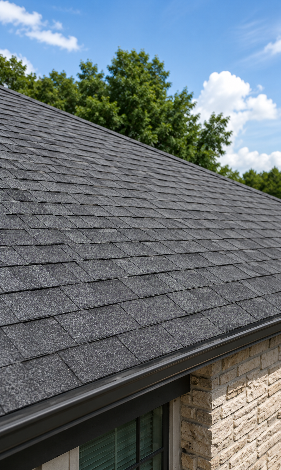 Asphalt shingles roofing